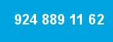 924 889 11 62 924 889 11 62